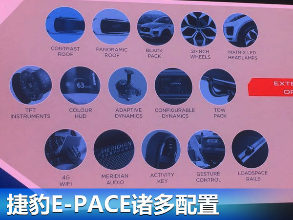 捷豹入门级SUV E-PACE全球首发 明年在华国产-图3
