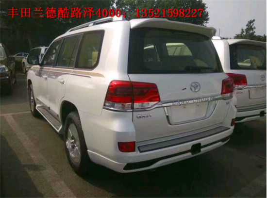 中东版丰田陆地巡洋舰4000价格V6优惠售_兰