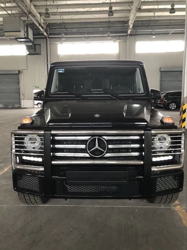 奔驰G500墨版全时四驱 168万三把差速锁-图2