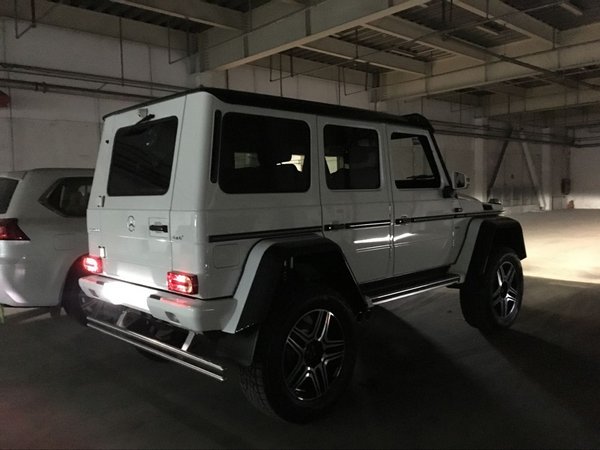 2017款奔驰G500 4x4三把差速锁走遍天下-图4