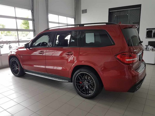 17款奔馳GLS63AMG現(xiàn)車 紅色全國只此一臺-圖3