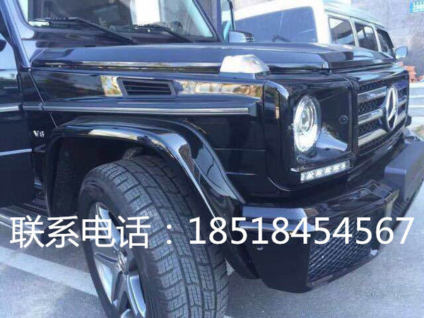 騷綠奔馳G500現(xiàn)車 猛獸奔馳G500太野性了-圖3