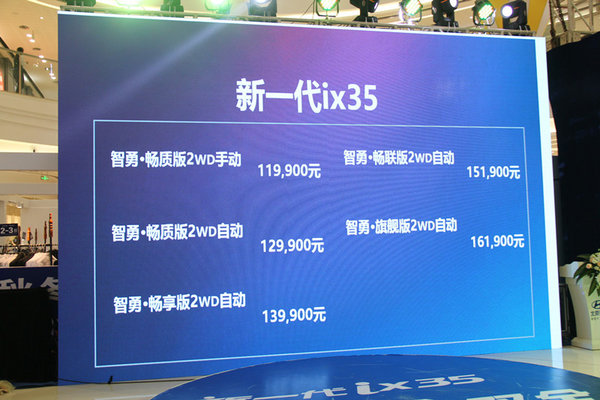 北京现代新一代ix35上市 售价11.99万起-图5