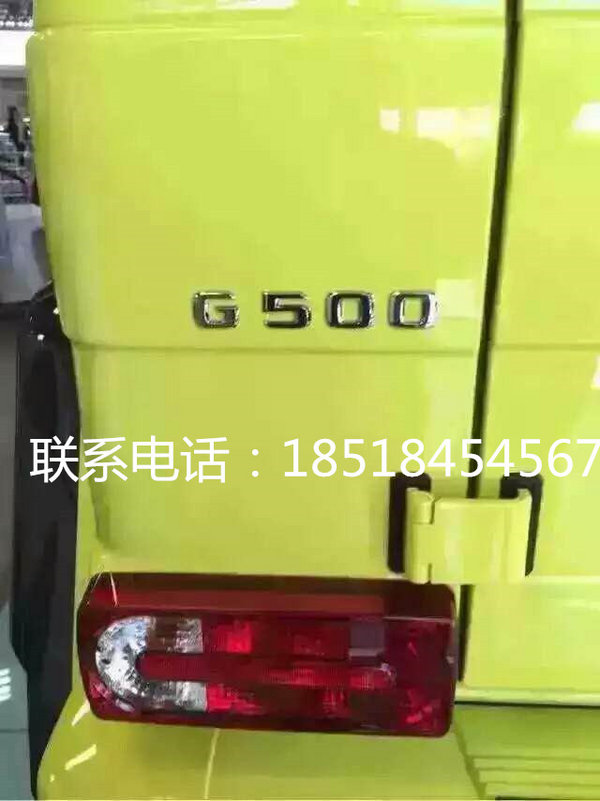 騷綠奔馳G500現(xiàn)車 猛獸奔馳G500太野性了-圖6