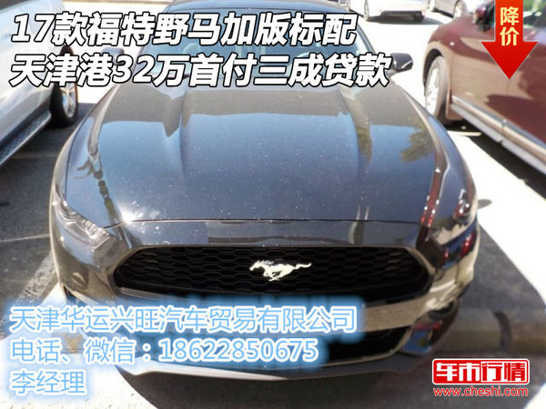 17款福特野馬加版標(biāo)配 32萬首付三成貸款-圖1