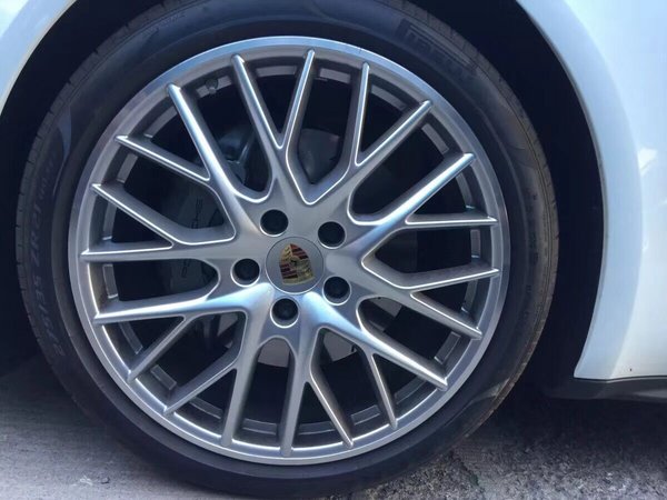 17保时捷美规帕拉梅拉4S 轮毂彩标145万-图8