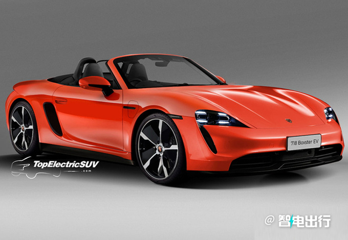 保时捷718纯电版曝光采用双电机驱动/性能媲美911-图1