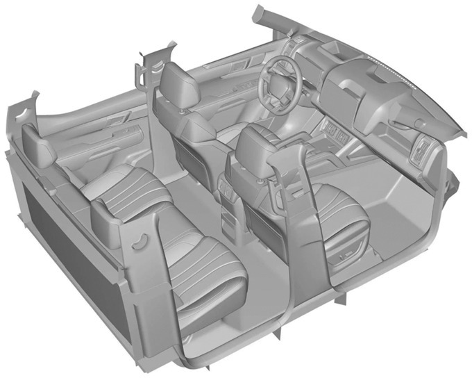 比亚迪皮卡内饰曝光彰显硬派豪华-图2