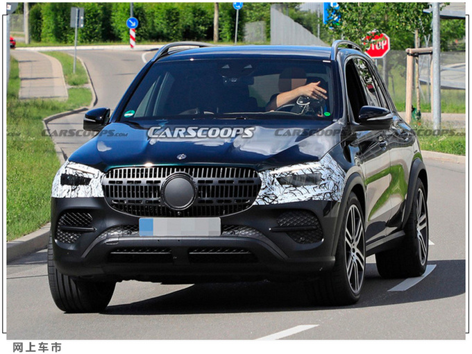 奔驰新款GLE外观曝光年内即将发布/S级同款内饰-图3