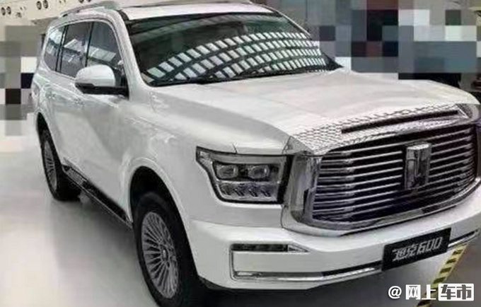 坦克600 8月27日首发 尺寸媲美陆巡 主销车型超30万-图1