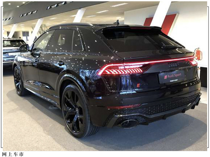 奥迪高性能SUV进店实拍 搭V8引擎/全黑外观设计-图4