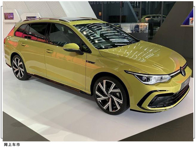 大众全新高尔夫旅行进店实拍 搭1.5T/配黑色格栅-图3