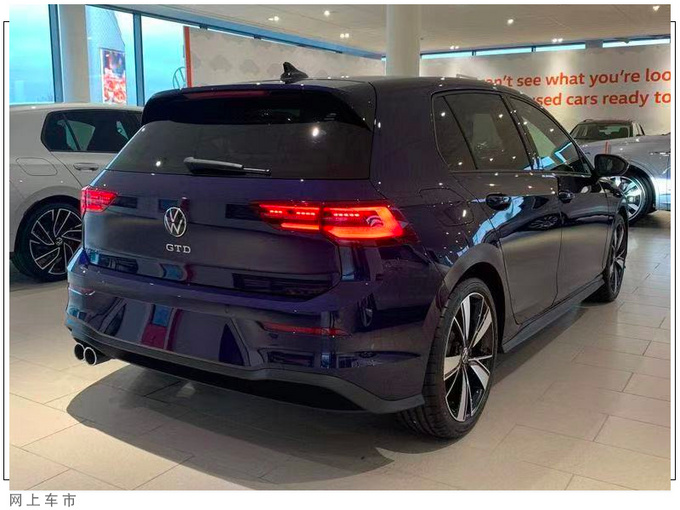 大众高尔夫新车型到店实拍搭2.0T/换运动格栅-图2