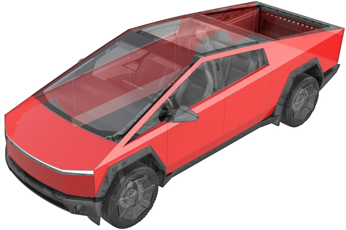 买得起修不起特斯拉皮卡挡风玻璃1.4万元/雨刮器1176元-图2