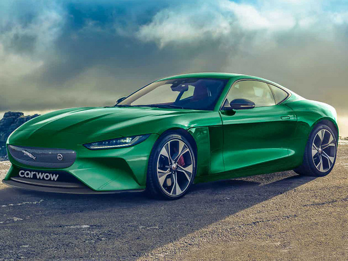 捷豹新车渲染图封闭格栅/续航或接近1000公里-图1