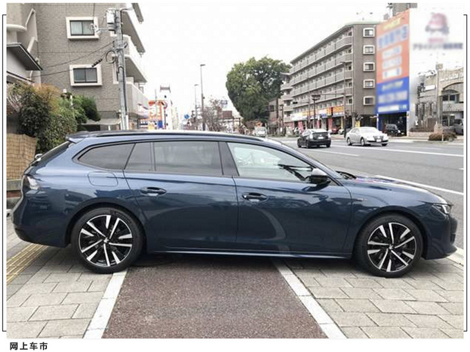 标致508旅行版实拍 搭1.6T+8AT/獠牙日行灯-图2