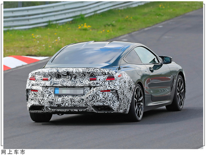 宝马新款8系谍照曝光外观小幅调整/3.0T动力提升-图7