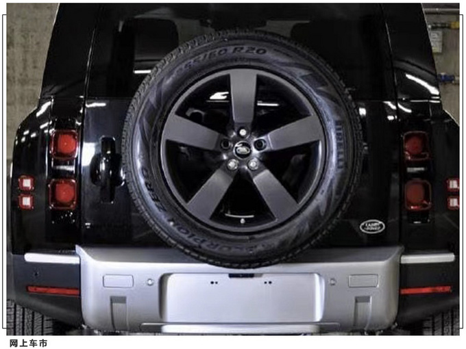 路虎全新卫士实拍搭3.0T引擎/外挂全尺寸备胎-图3