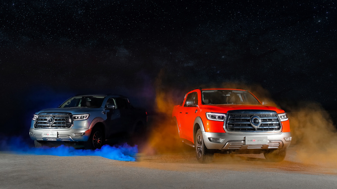 三款新车撞衫橙色和蓝色成今年皮卡主打色-图2