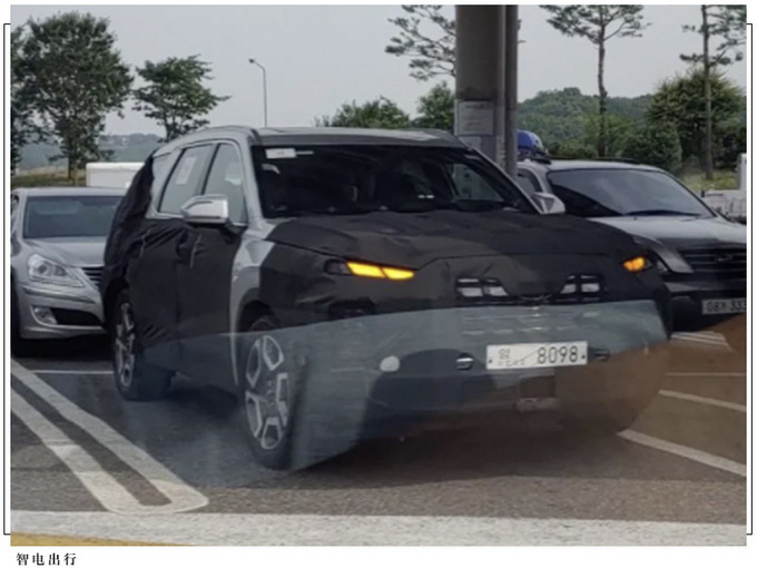 现代新款帕里斯帝分体大灯/换搭途胜同款格栅-图2