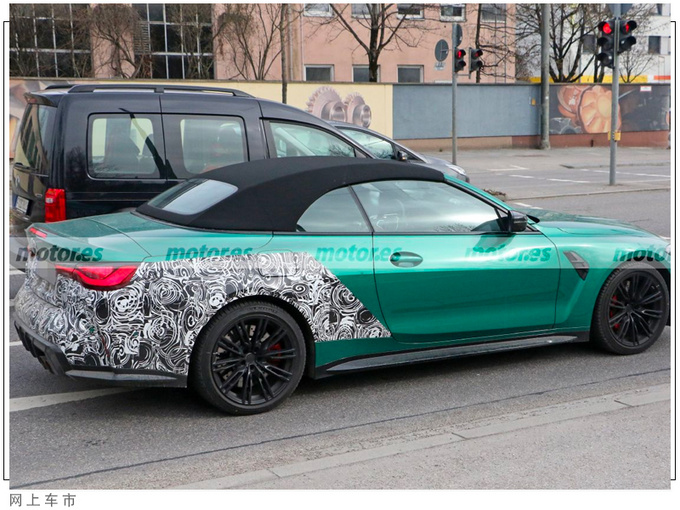 宝马M4敞篷版曝光搭3.0T发动机/7月开启投产-图3