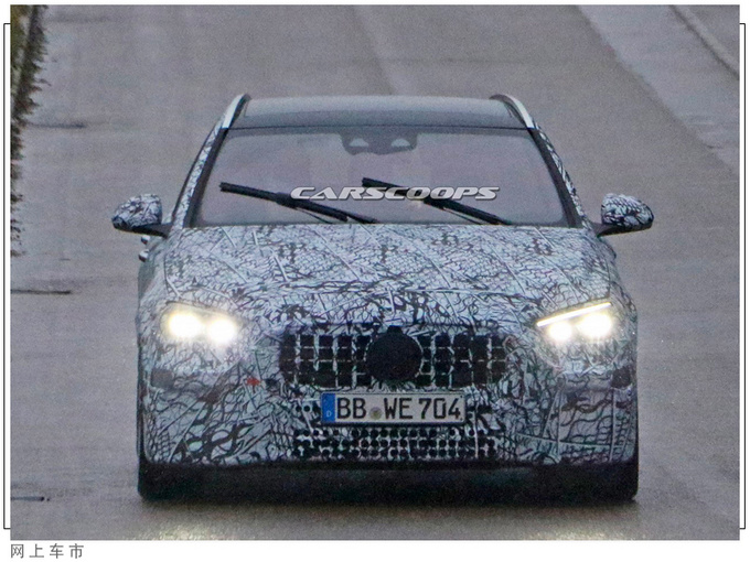 梅赛德斯-AMG全新C级谍照明年推出/搭2.0T3.0T-图5