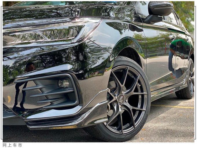 本田新小号思域实拍配运动套件/搭1.0T引擎-图3