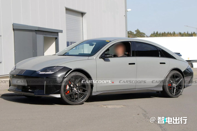 现代全新IONIQ 6 N路试明年首发/外观酷似保时捷-图2
