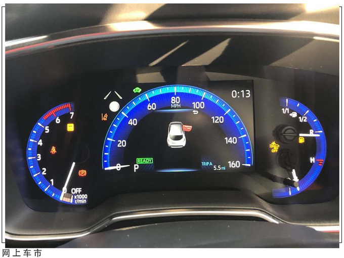 丰田全新卡罗拉两厢版实拍搭1.8L混动/价格亲民-图9