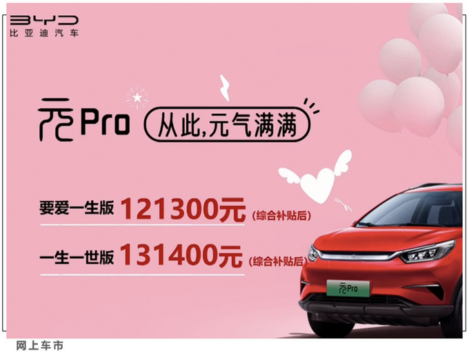 比亚迪元Pro上市外观换新/搭刀片电池 12.13万起-图1