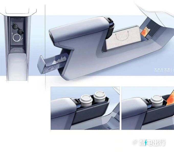 沃尔沃EX30内饰首发 配EX90同款大屏+电子怀挡-图3
