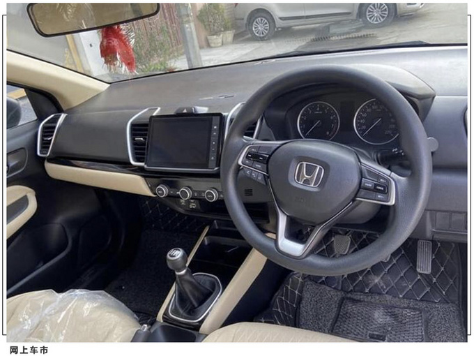 本田小号雅阁实车街拍 搭1.0T引擎/内饰简洁-图3