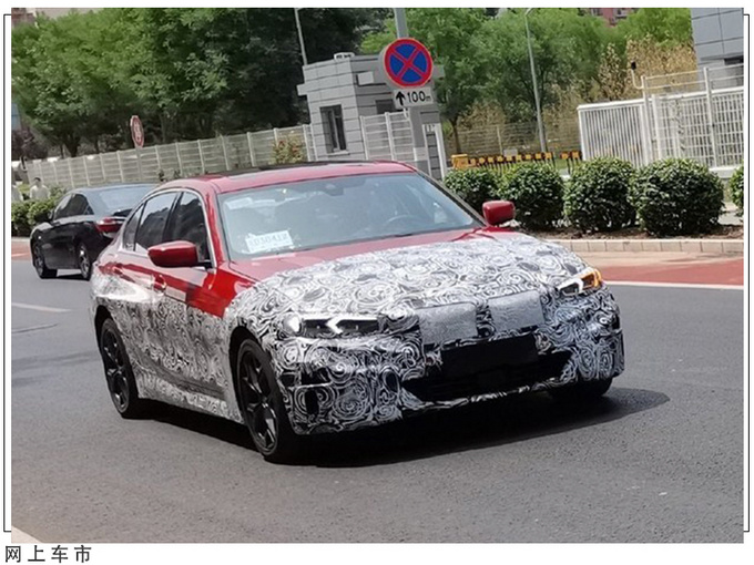 宝马全新3系曝光升级悬浮式双联屏/前脸换新造型-图4