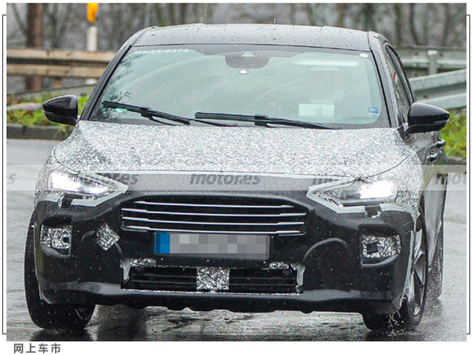 福特全新福克斯外观曝光年底亮相/首推新动力-图2