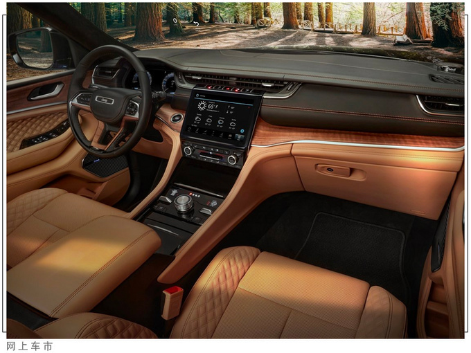 Jeep全新大切诺基插混版谍照搭2.0T/年内亮相-图5