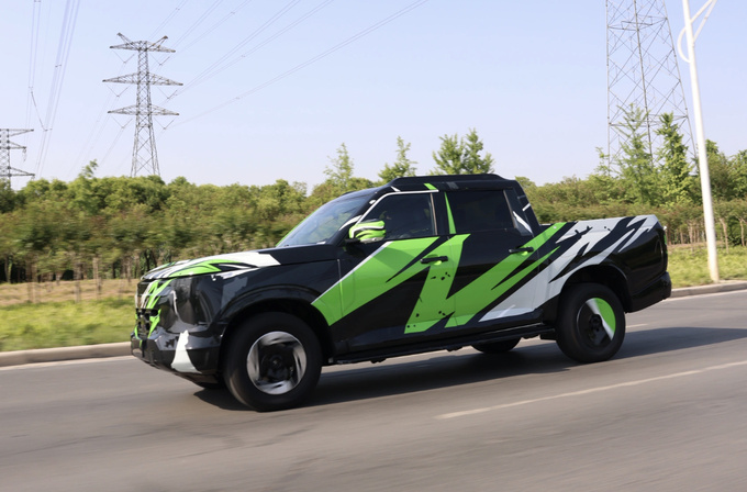 鄭州日產P20皮卡曝光方盒子硬派造型將具備多種動力形式-圖6