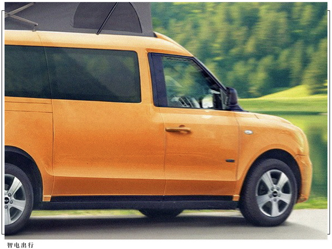 LEVC e-Camper外观曝光熏黑A柱内配小型厨房-图4