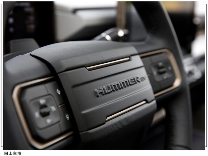 悍马新纯电SUV即将登场前格栅融合灯带/全轮转向-图9