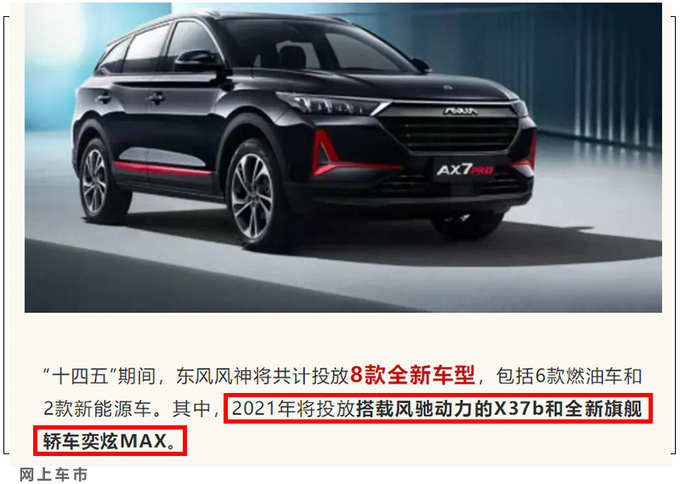 东风风神全新轿车定名奕炫MAX 动力超本田思域-图1