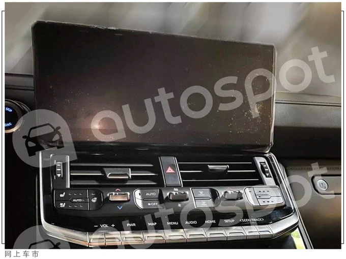 雷克萨斯全新LX曝光保留V8引擎/陆巡换3.5T引擎-图2