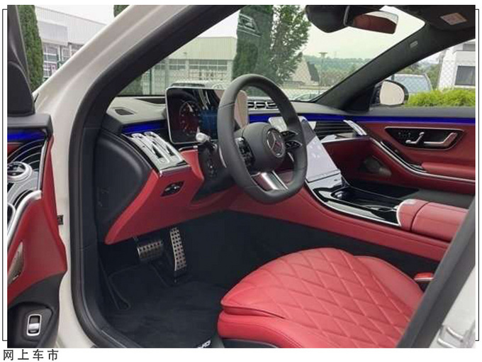 奔驰全新S级实拍配智能激光大灯/后排独立座椅-图4
