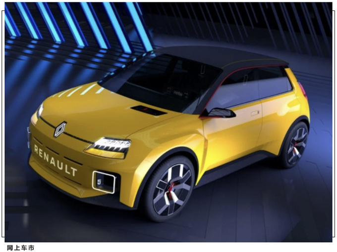 雷诺全新电动车曝光外观方正/还配悬浮式车顶-图2