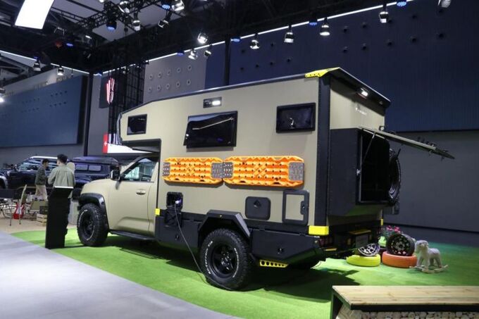 满载越野期待而来 江铃大道多款明星车型演绎户外新玩法-图9