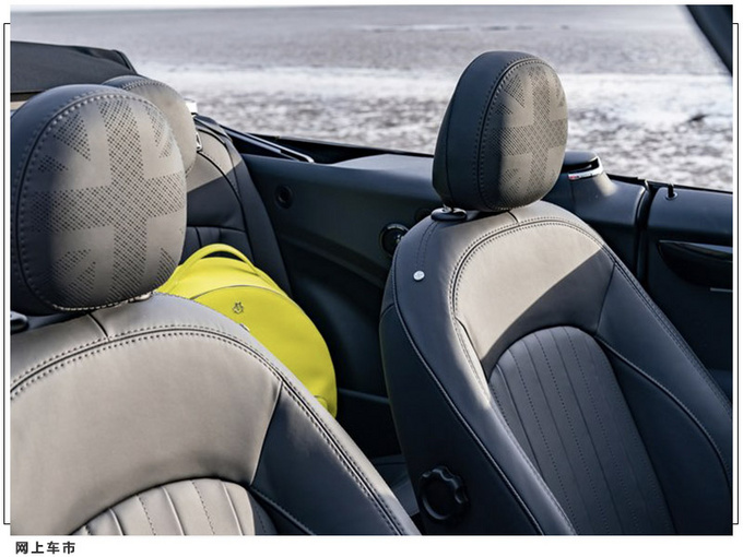 MINI JCW敞篷版官图 黄色车身涂装/搭黑色外观配件-图9