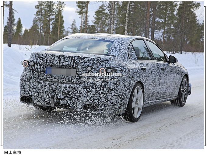 梅赛德斯-AMG C53曝光换搭2.0T/直瀑式格栅-图5