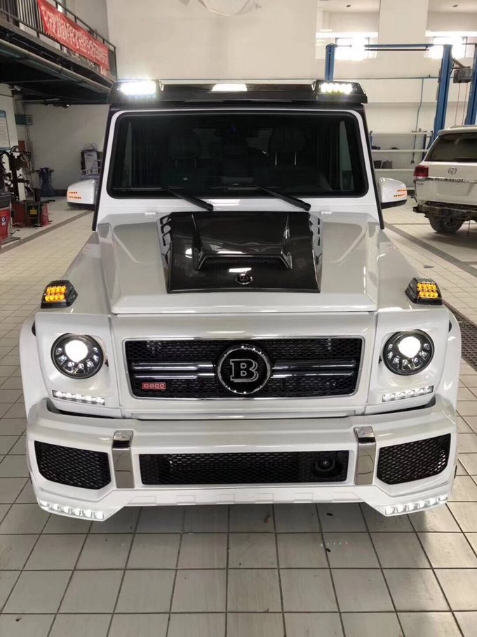 新奔驰G500改装巴博斯 强悍阵容劲爆促销-图2