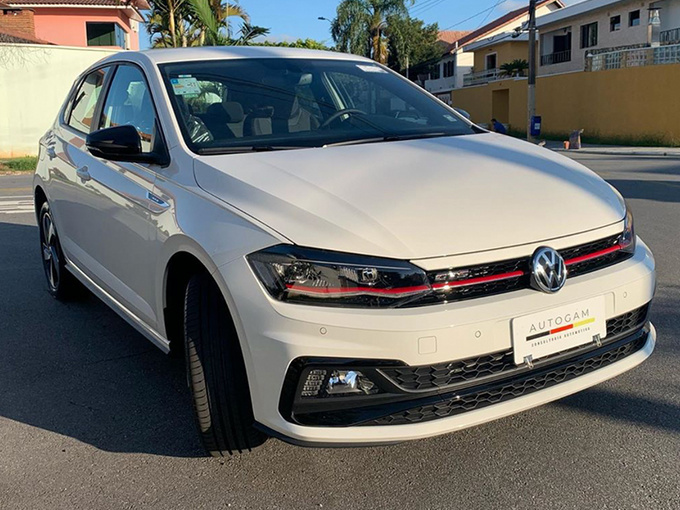 大众全新Polo运动版街拍 搭1.4T引擎造型更精致-图1