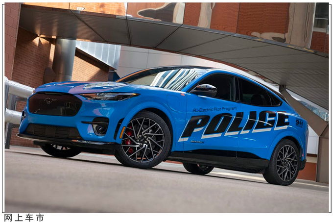 福特全新野马警车涂装版双电机四驱/5秒破百-图4