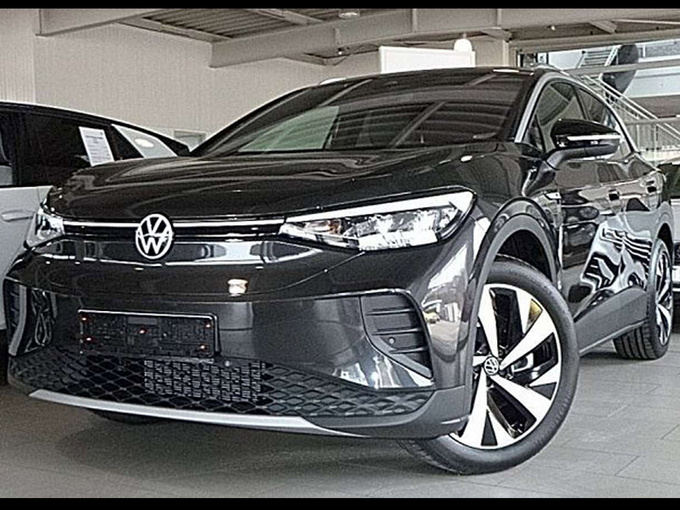 大众ID.4进店实拍悬浮中控屏/配黑色车顶扰流板-图1