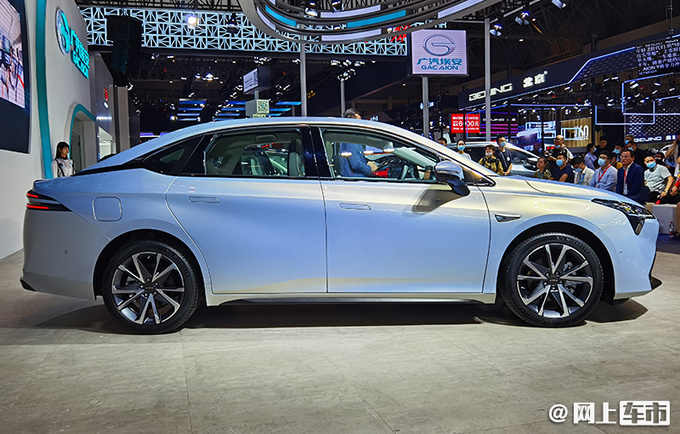 广汽埃安改款AION S明天上市 尺寸加长/续航602km-图2